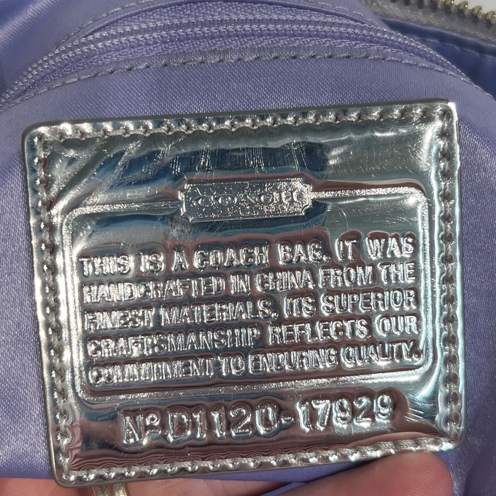 Coach 2011 Poppy Graffiti Glam Tote Multicolor Signature Bag 17829 - Picture 11 of 13